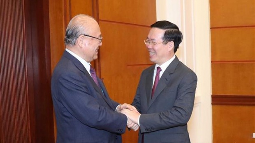 Special Advisor to Japan - Vietnam Parliamentary Friendship Alliance welcomed